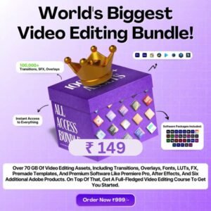 World’s Biggest Video Editing Bundle