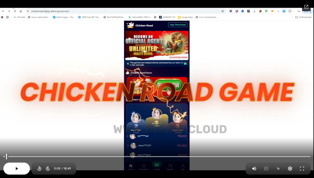 Chicken Road Game Source Code
